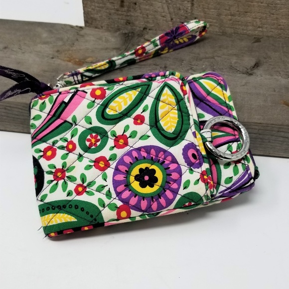 Vera Bradley Handbags - Vera Bradley Zip Around Wallet Organizer Wristlet